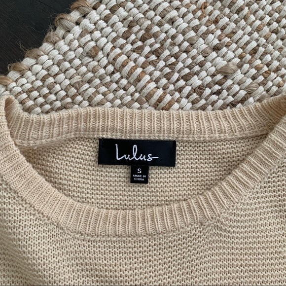 Lulu’s Corinna Knit Sweater, Size S - Picture 4 of 4